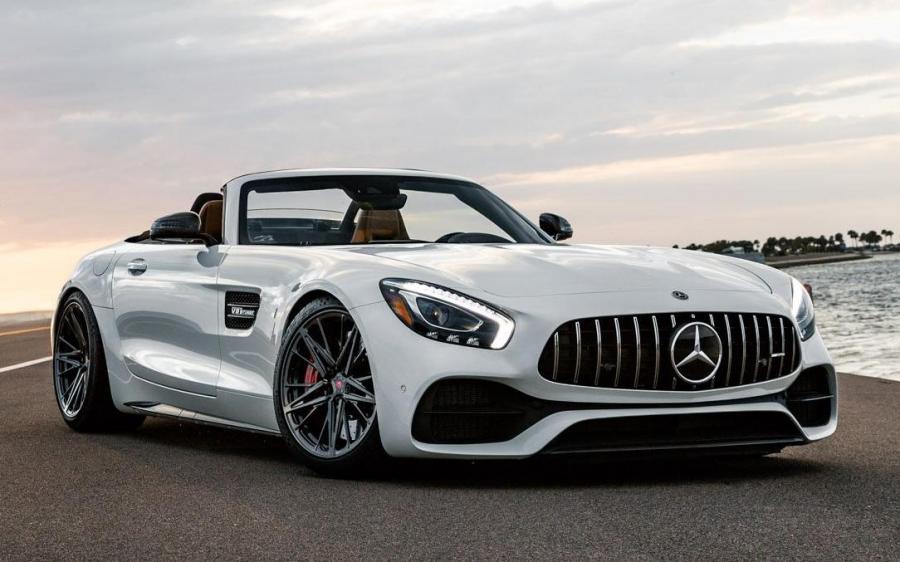 Mercedes-AMG GT C Roadster on Vossen Wheels (M-X6) '2019